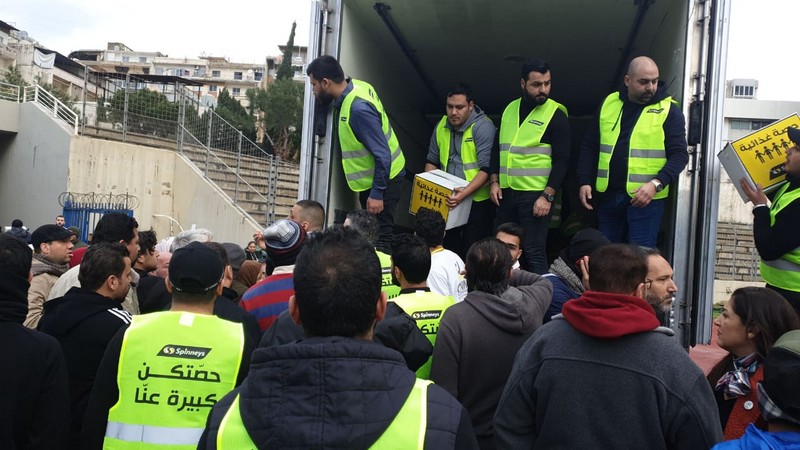 Spinneys Distributes 10,000 Donation Boxes for Families around Lebanon in Collaboration with MTV